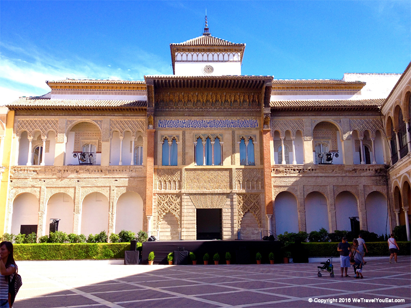 façade entrée real alcazar