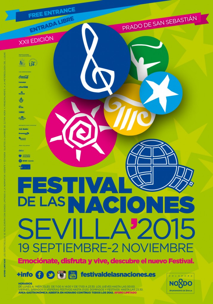 cartel festival de las naciones sevilla